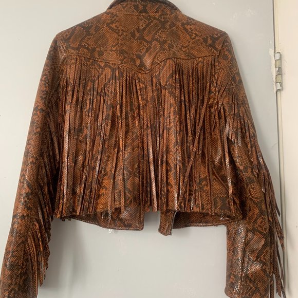 BLANK NYC VEGAN LEATHER JACKET - Picture 2 of 2